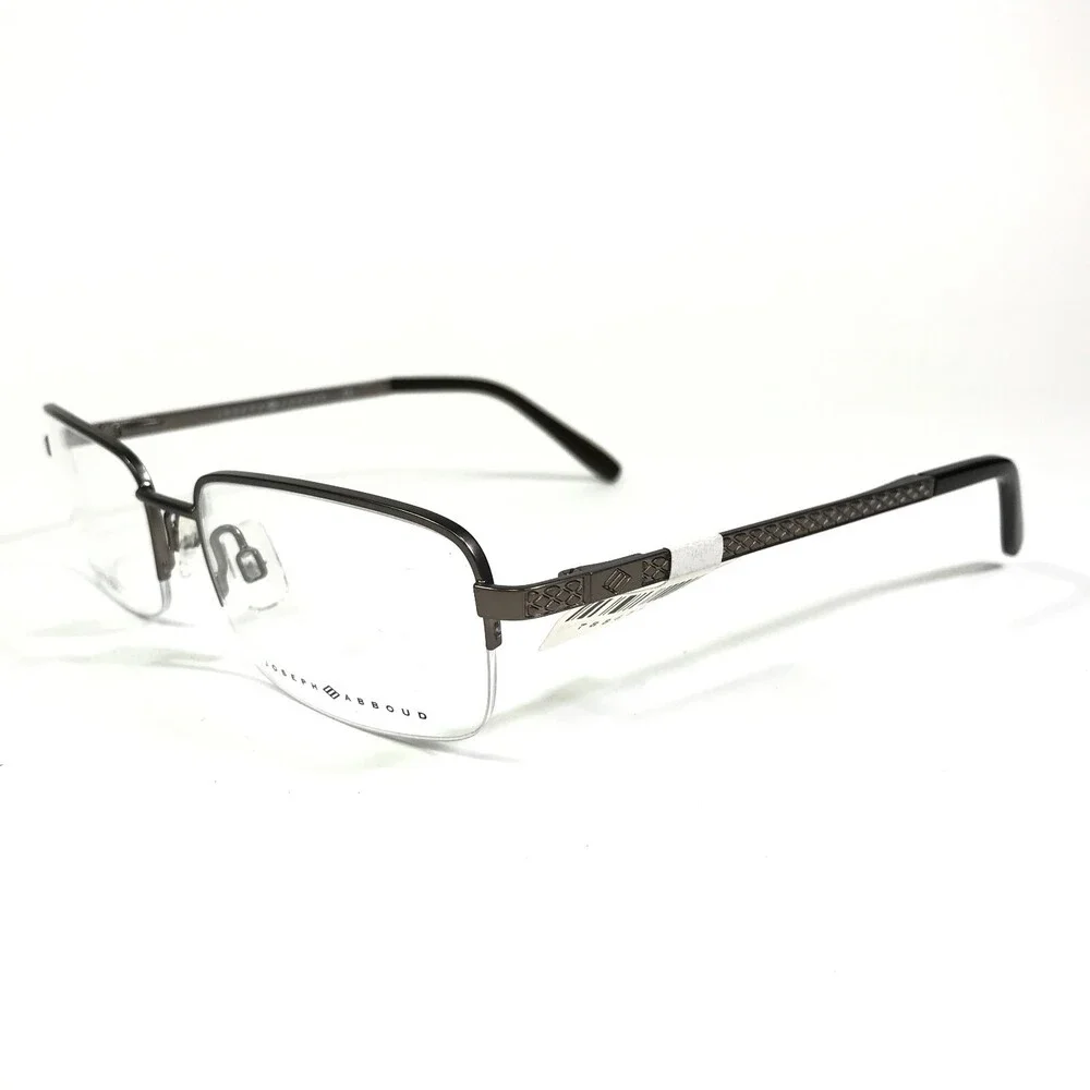Joseph Abboud Eyeglasses Frames JA4036 015 SILVER Rectangular Half Rim 54-17-140